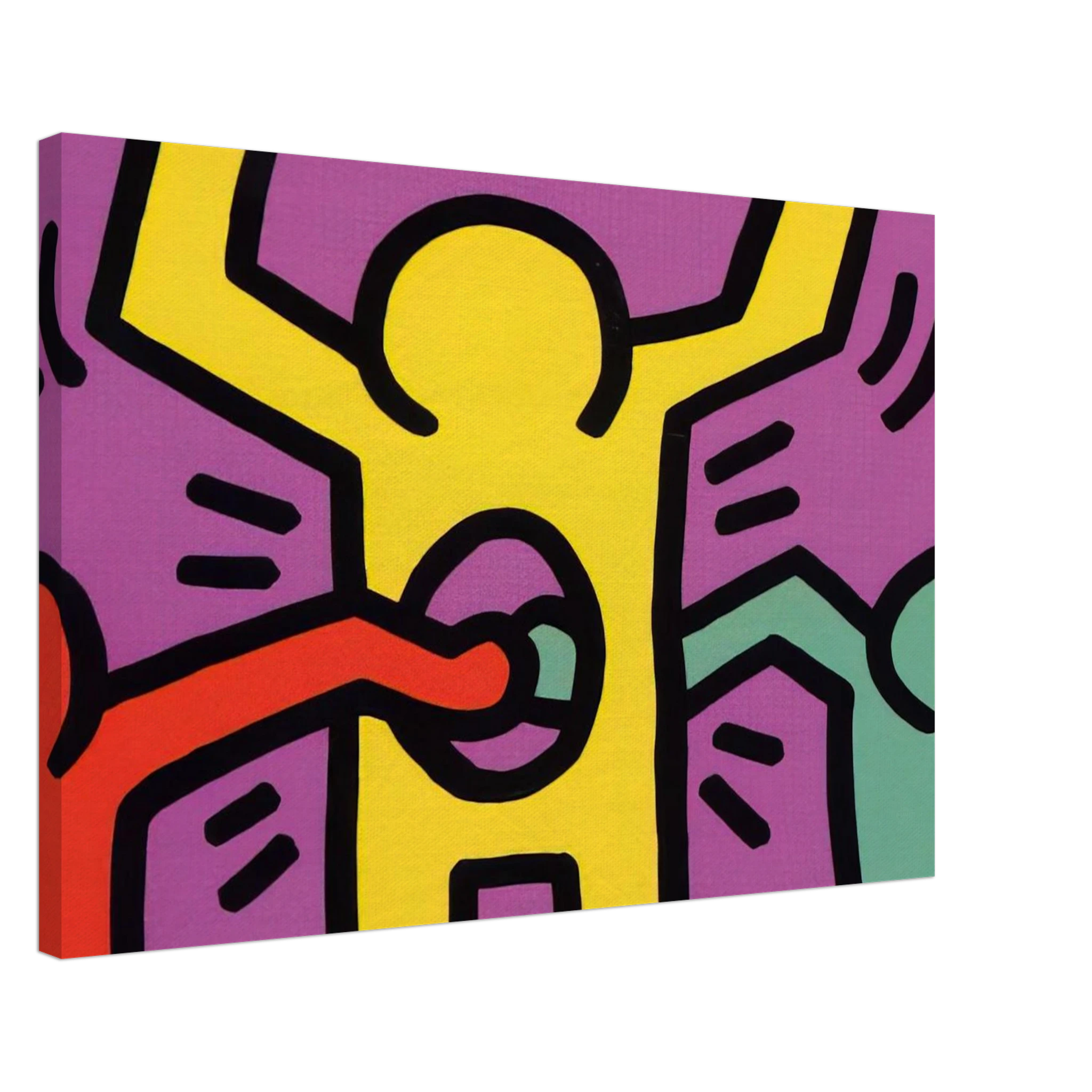 POP SHOP 1 1987 Canvas | Keith Haring Canvas | Keith Haring Prints