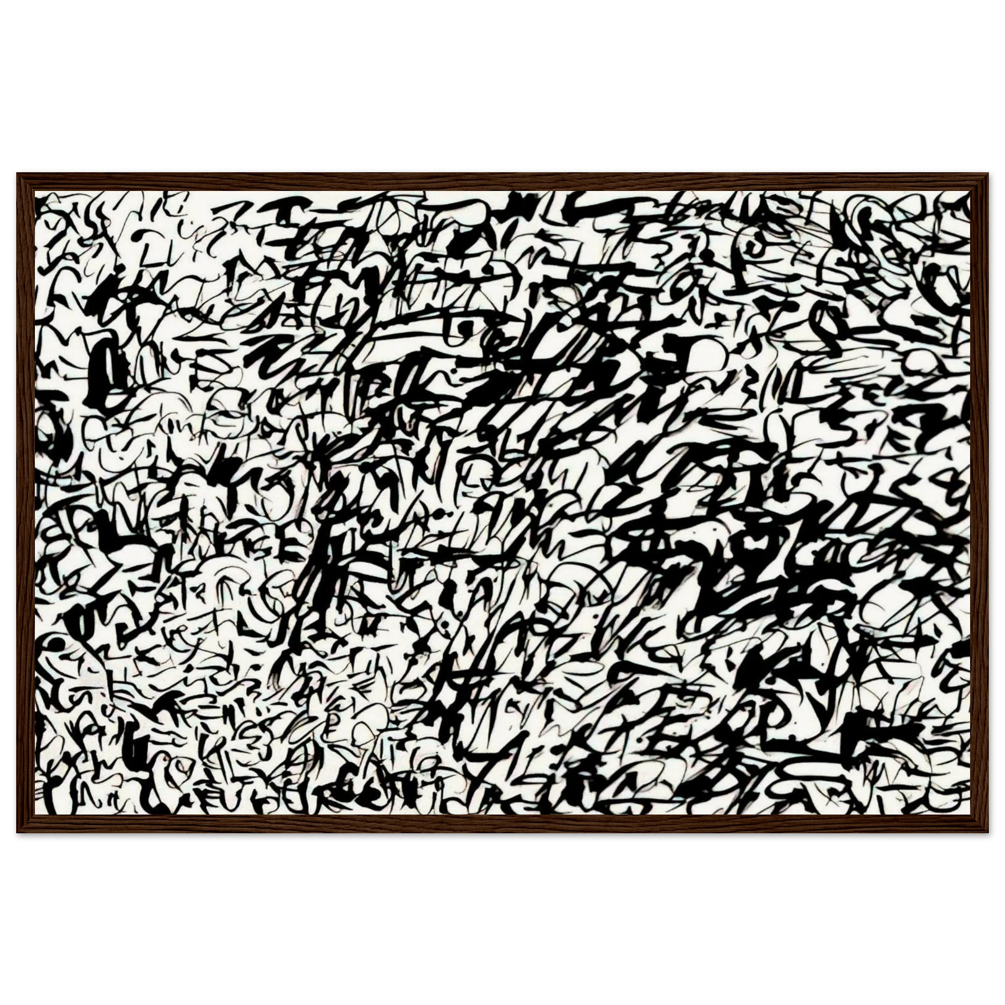 UNTITLED 1978 2 Framed Poster | Keith Haring Framed Prints Wall Art | Keith Haring Prints