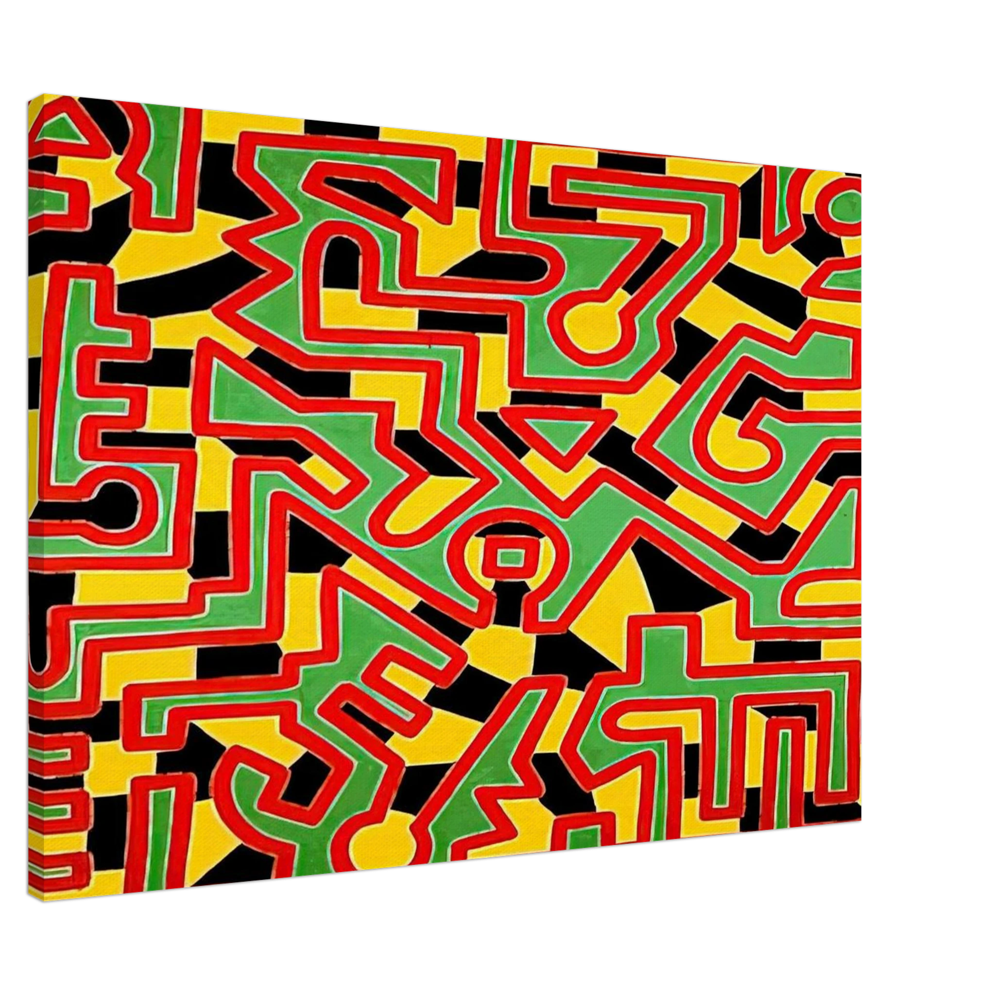 UNTITLED 1988 Canvas | Keith Haring Canvas | Keith Haring Prints