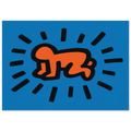 RADIANT BABY FROM ICONS SERIES 1990 Poster | Keith Haring Poster | Keith Haring Prints