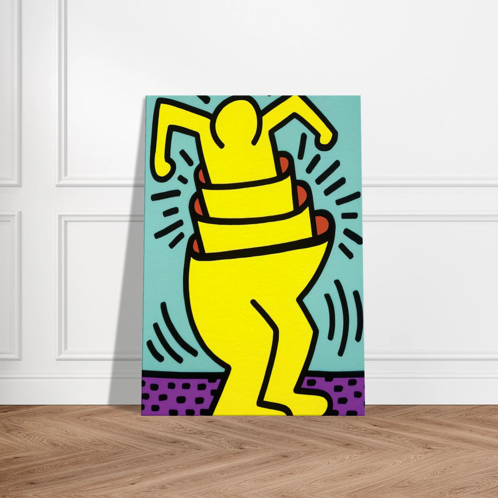 UNTITLED 1989 Canvas | Keith Haring Canvas | Keith Haring Prints