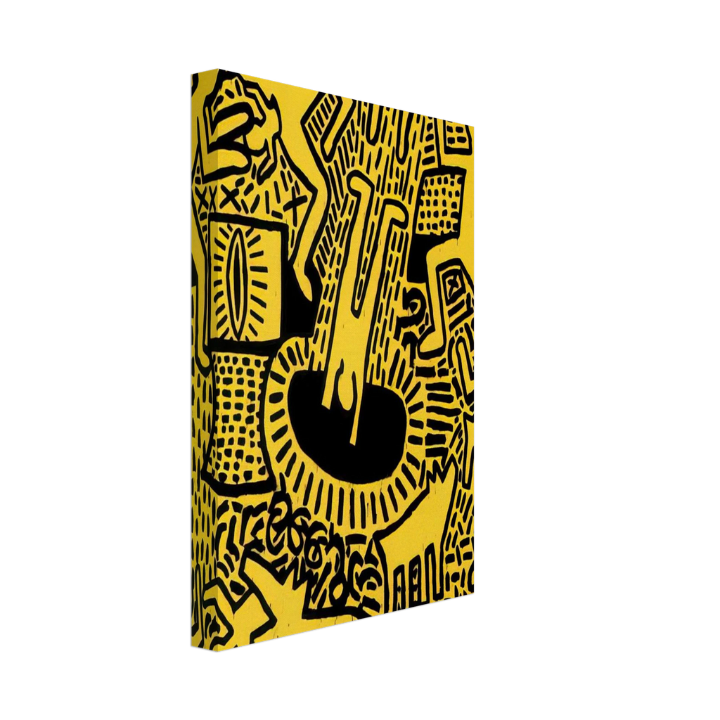 UNTITLED 1981 Canvas | Keith Haring Canvas | Keith Haring Prints