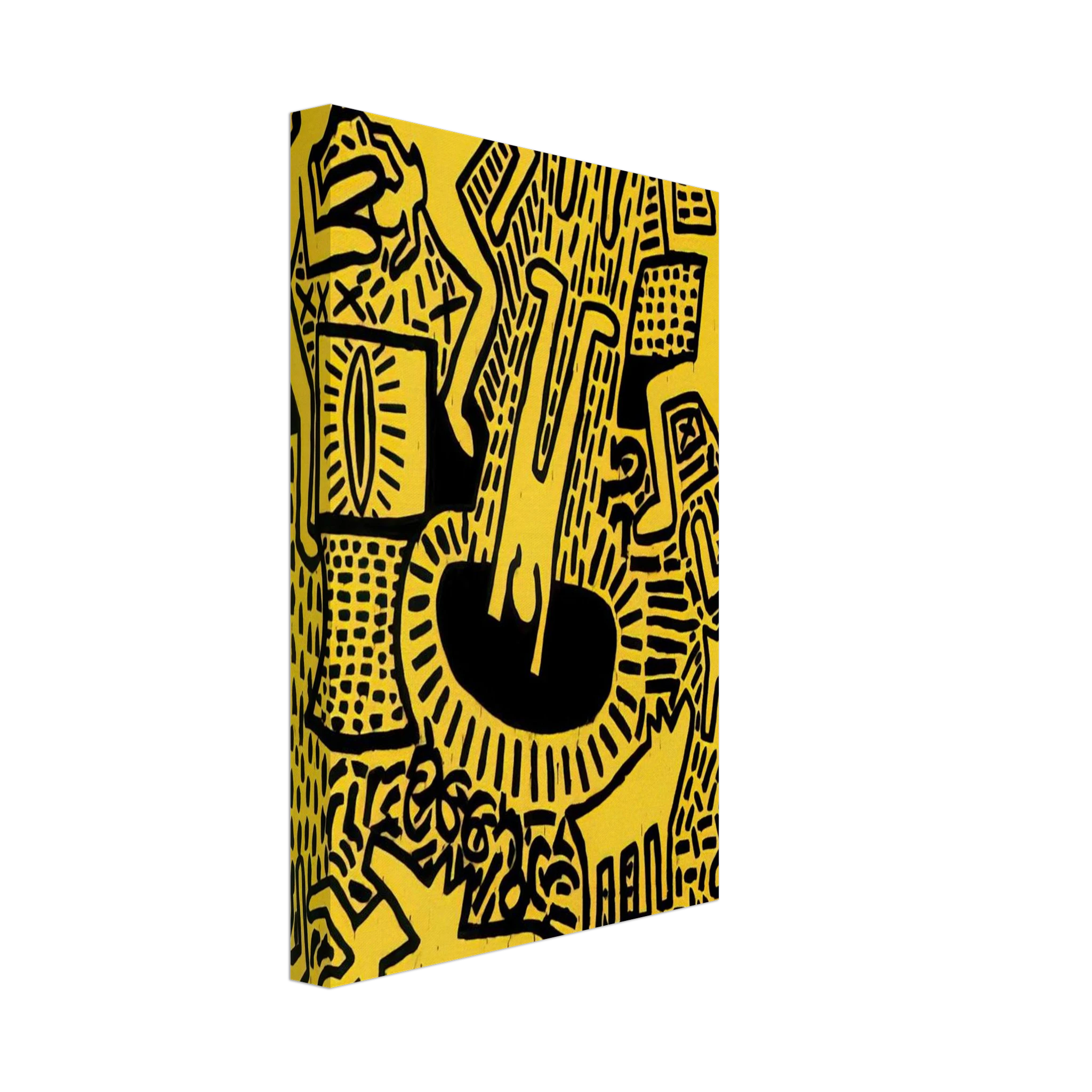 UNTITLED 1981 Canvas | Keith Haring Canvas | Keith Haring Prints